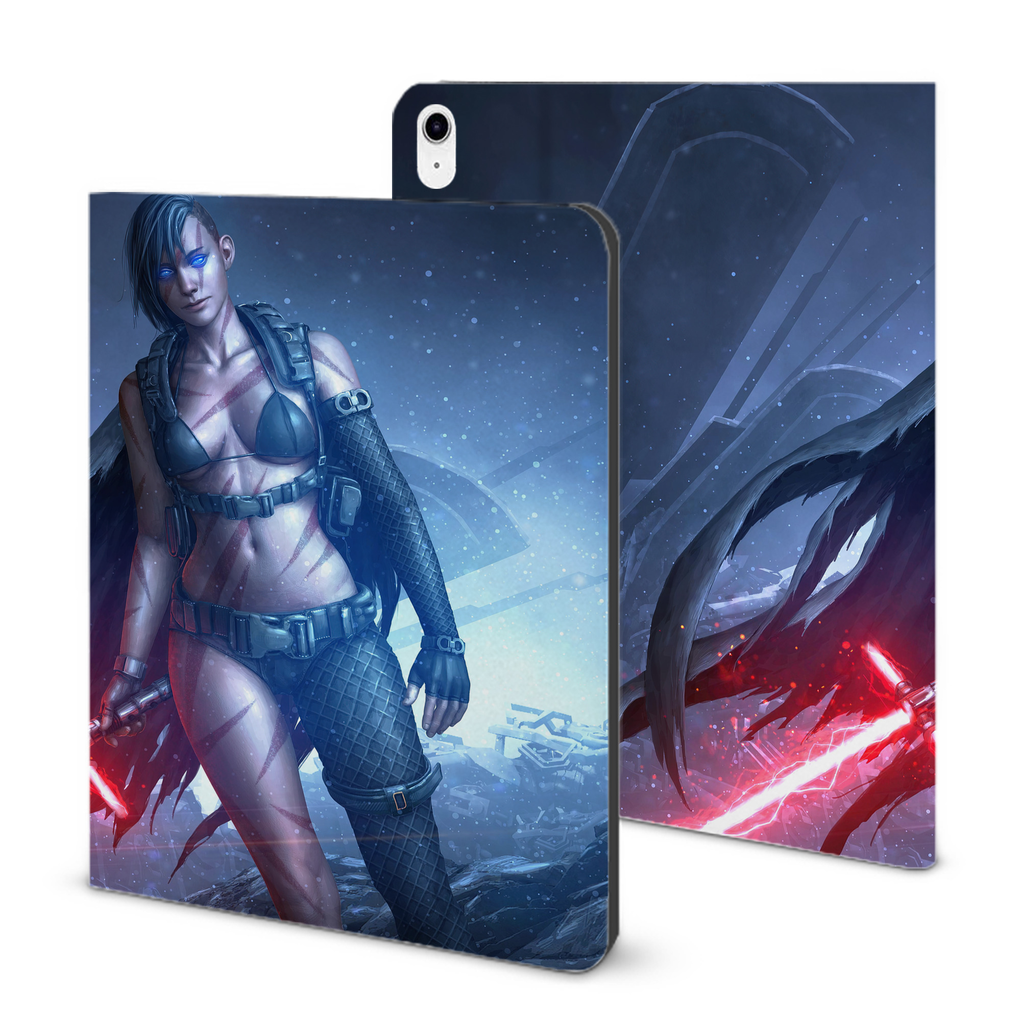 （画像用） スター・ウォーズ Star Wars IPad ケース ブック型 PUレザー TPU 耐衝撃 軽量 薄型 ペン収納なし 全面保護 IPad 各モデル対応